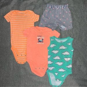 💙 9 Month Boys Carters outfits